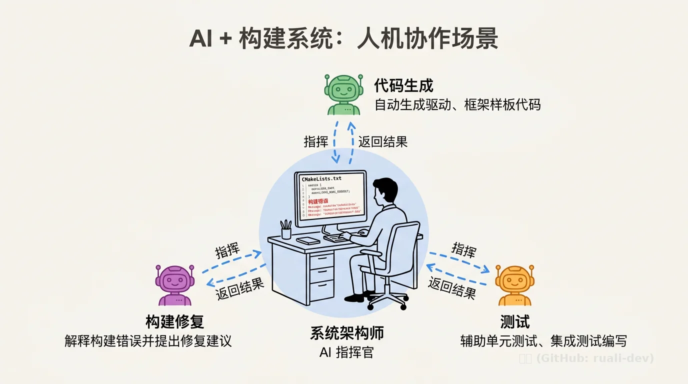 AI + 构建系统:人机协作场景